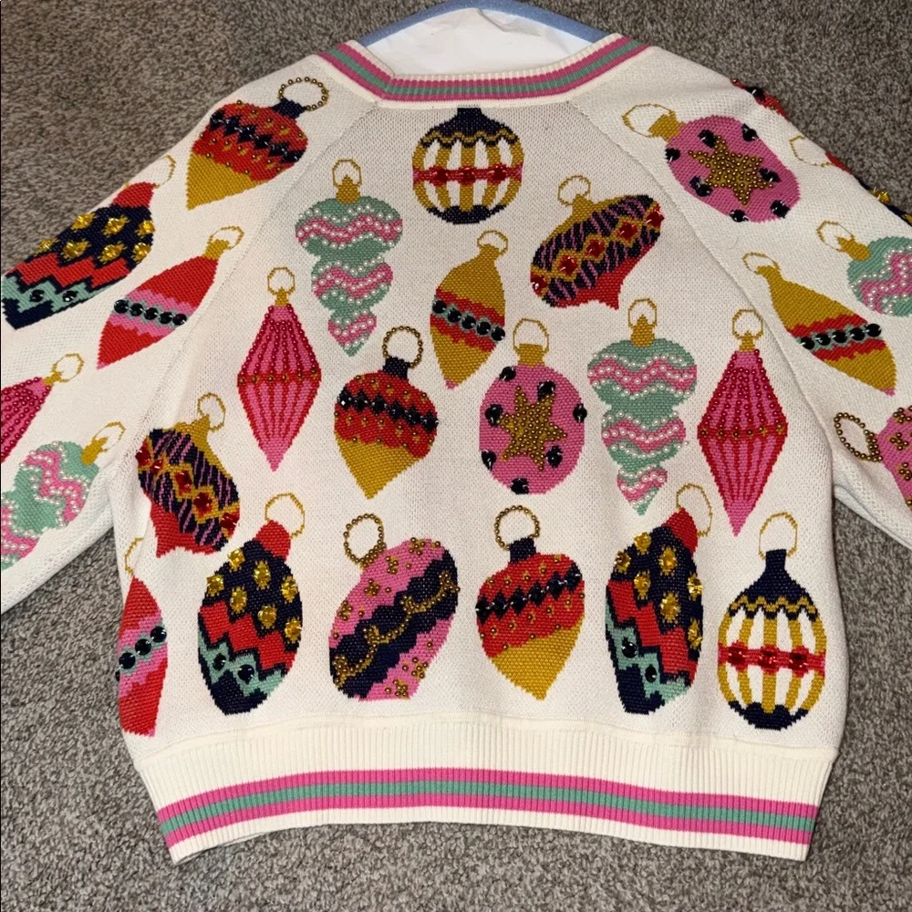 Queen of Sparkles Jeweled Ornament Cardigan - Picture 9 of 11